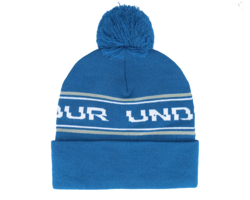 Under Armour Men’s Halftime Beanie Varsity Blue Pom online