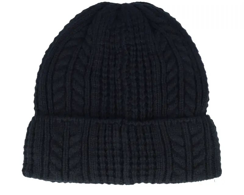 Under Armour Women Halftime Cable Knit Beanie Black Cuff online