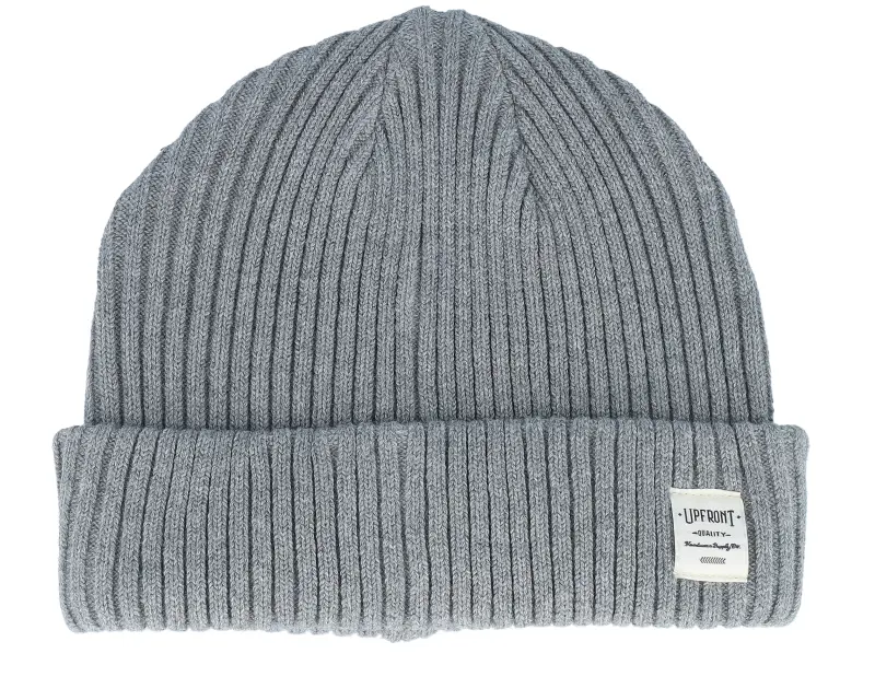 Upfront Bridge Beanie Grey Cuff online