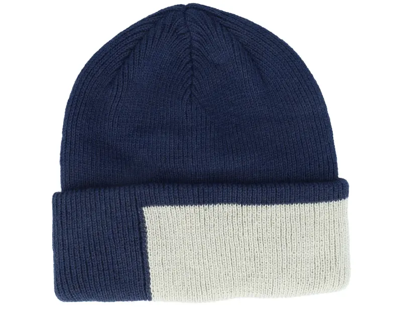Upfront Flame Beanie Dark Blue Cuff online