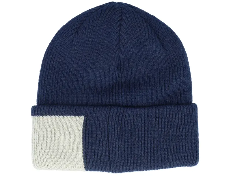 Upfront Flame Beanie Dark Blue Cuff online