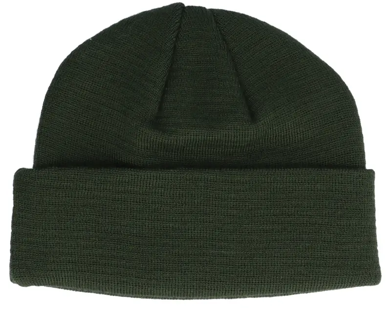 Upfront Indie Beanie Dark Green Cuff online