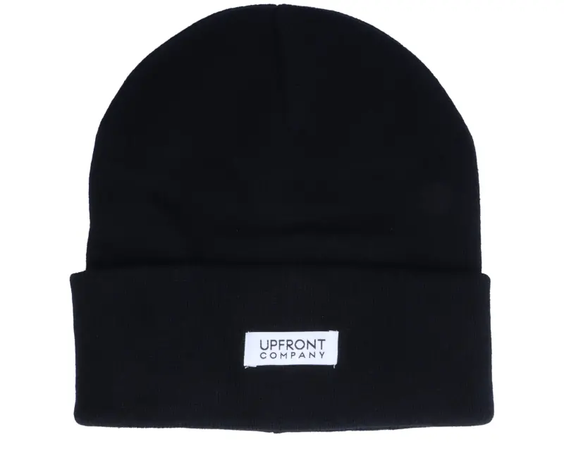 Upfront Lab Beanie Black Cuff online
