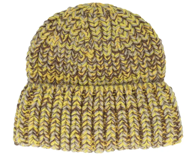 Upfront Matter Beanie Light Yellow Cuff online