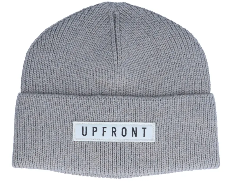 Upfront Ocean Knit Beanie Grey Cuff online