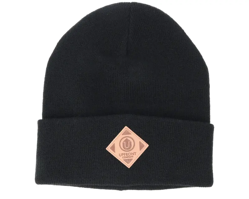 Upfront Official Fold Black Beanie online