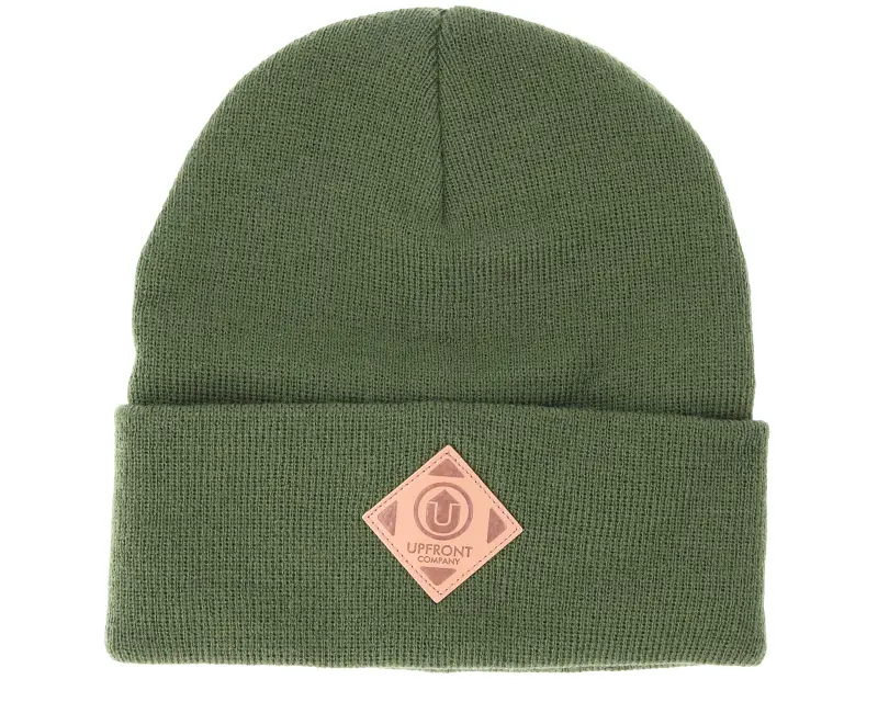 Upfront Official Fold Olive Beanie online