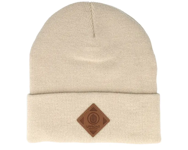 Upfront Official UF Fold Beanie Off White Cuff online