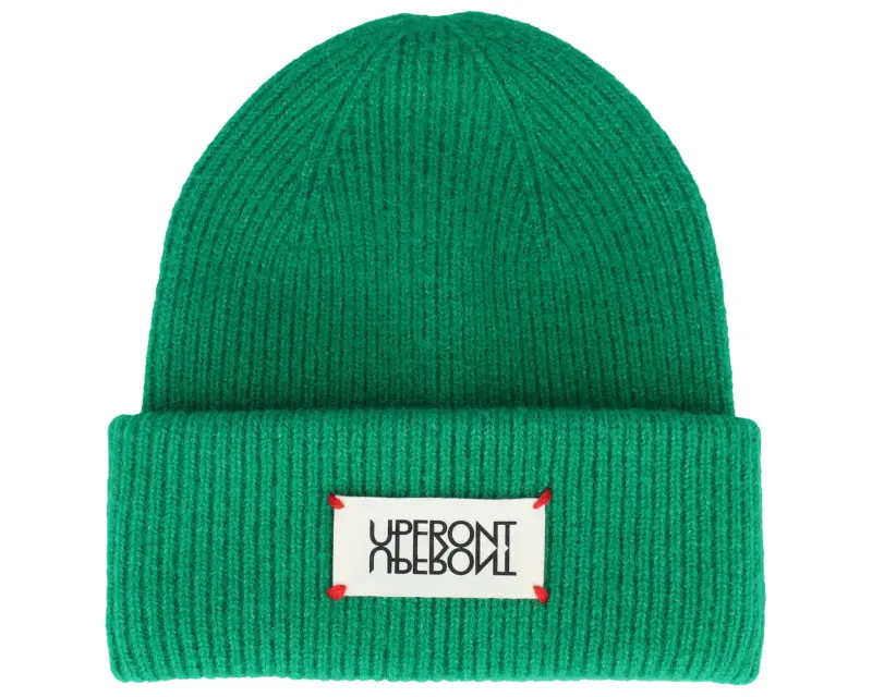 Upfront Unravel Classic Beanie Jelly Bean Green Cuff online