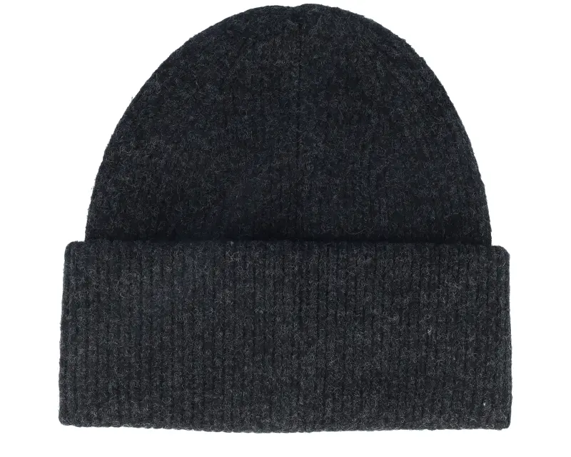 Upfront Unravel Classic Beanie Jet Black Cuff online