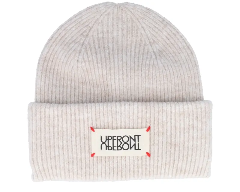 Upfront Unravel Classic Beanie Snow White Cuff online