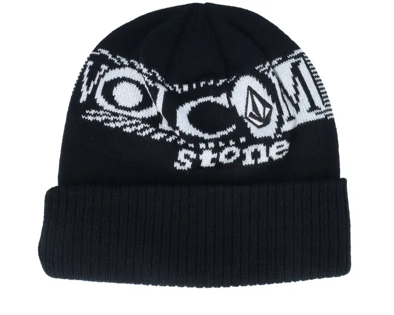 Volcom Lib Stone Legacy Beanie Black Cuff online