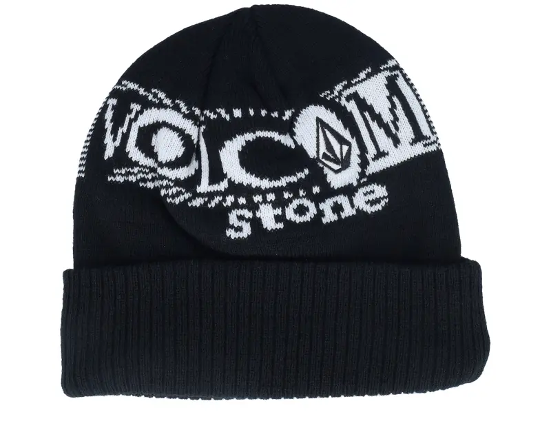 Volcom Lib Stone Legacy Beanie Black Cuff online