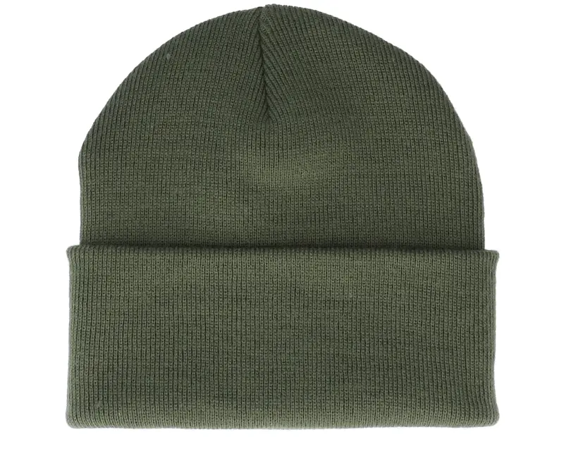 Wild Spirit Deer Shield Patch Olive/Green Beanie online