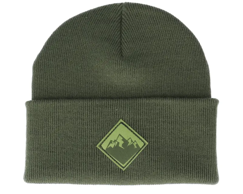 Wild Spirit Mountain Patch Olive/Green Beanie online