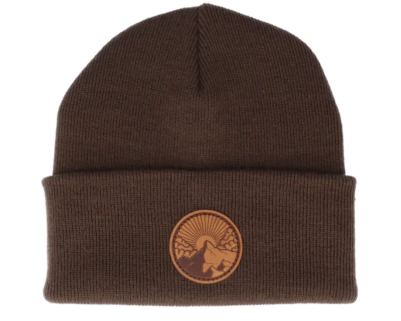 Wild Spirit Sun Mountain Top Patch Brown/Chocolate Beanie online