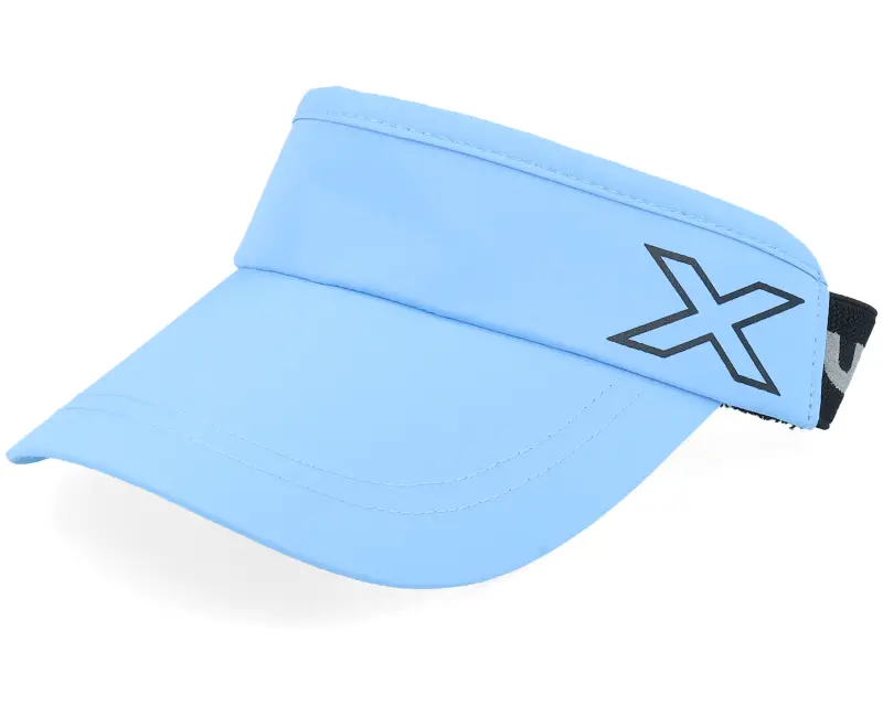 2XU Performance Azure Blue/Black Visor online