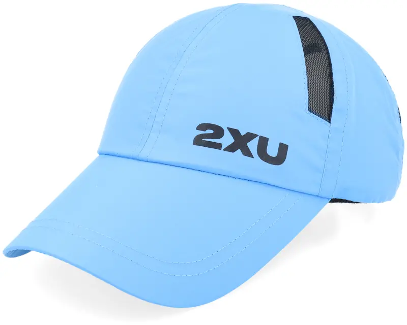 2XU Run Cap Azure Blue/Black Dad Cap online