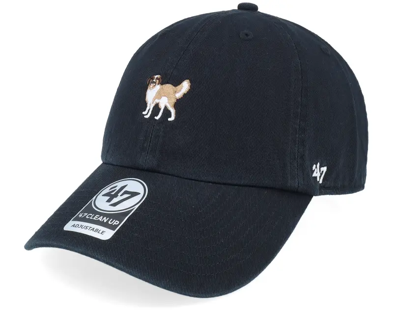 47 Brand Dog Base Runner Icon 47 Clean Up Black Dad Cap online