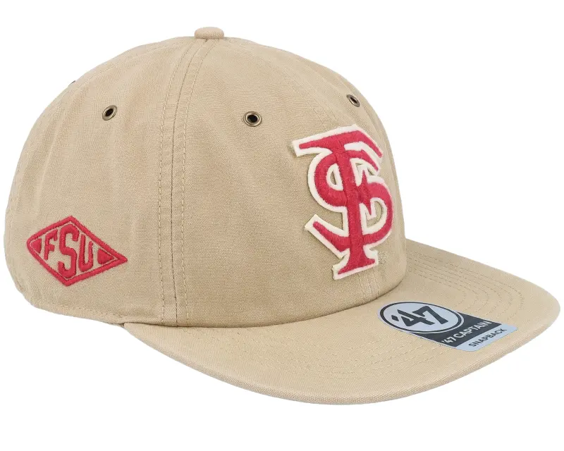 47 Brand Florida State Seminoles Ncaa Ragler 47 Khaki Snapback online