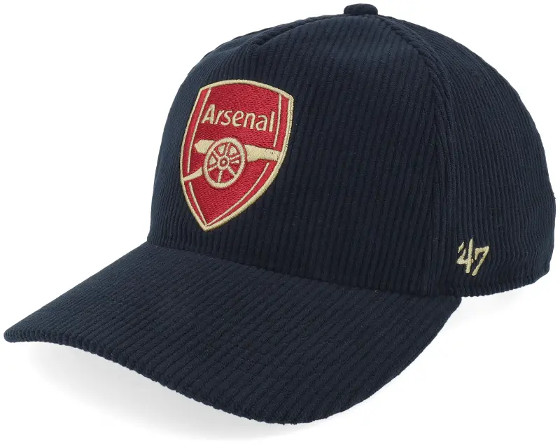 47 Brand Hatstore Exclusive x Arsenal Epl- Thick Corduroy 47 Hitch Black A-Frame Adjustable online