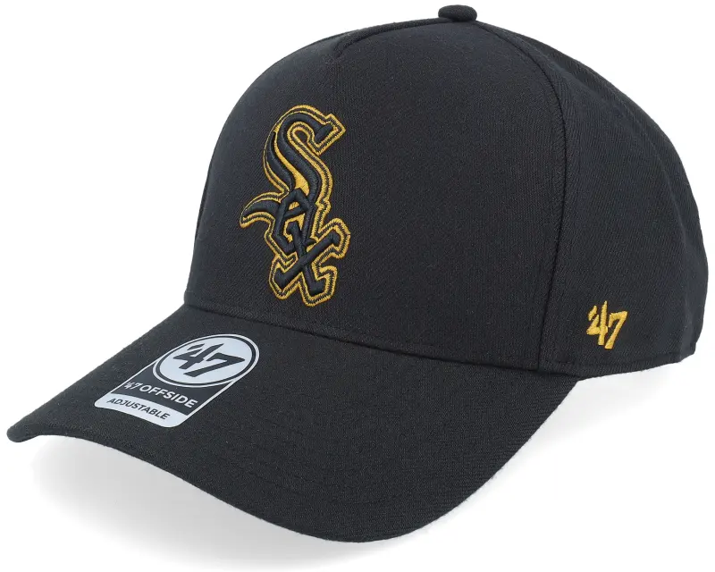 47 Brand Hatstore Exclusive x Chicago White Sox Ballpark Offside Black/Gold A-Frame Adjustable online