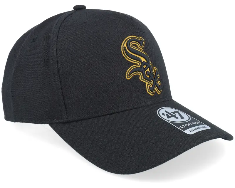47 Brand Hatstore Exclusive x Chicago White Sox Ballpark Offside Black/Gold A-Frame Adjustable online