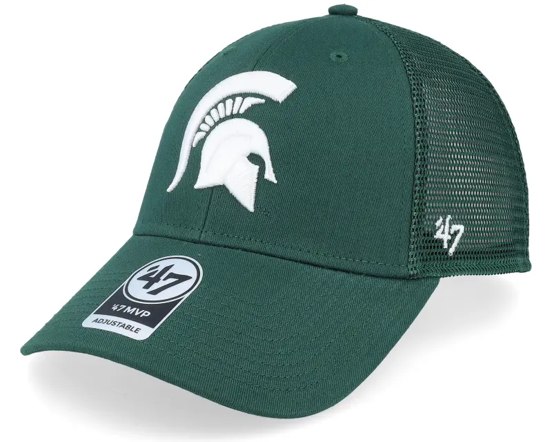 47 Brand Michigan State Spartans Branson Mvp Cap Green Trucker online