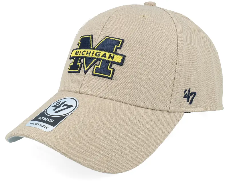 47 Brand Michigan State Spartans Ncaa-47 Mvp Cap Khaki Adjustable online