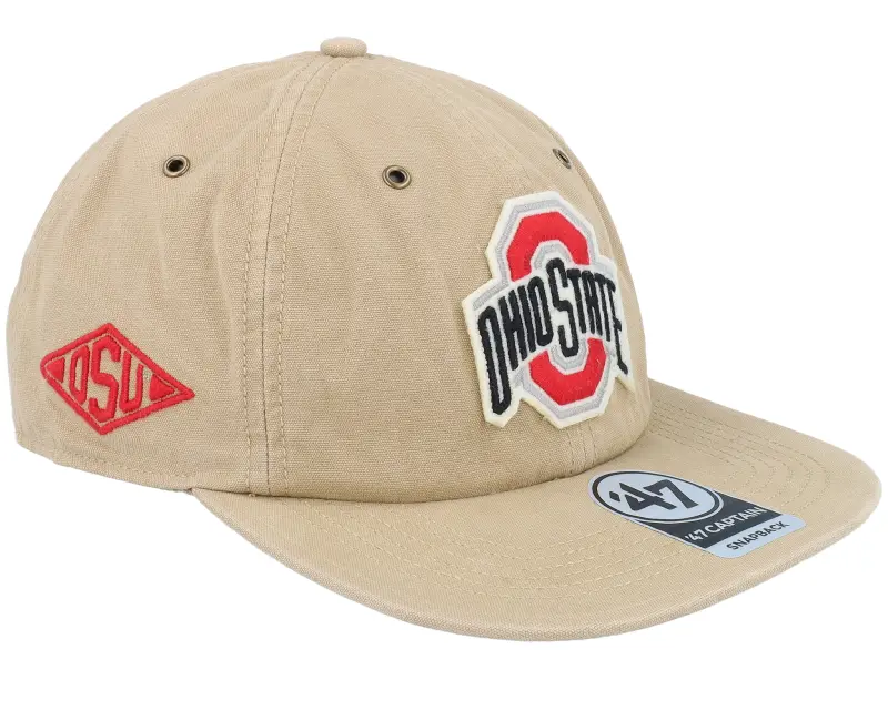 47 Brand Ohio State Buckeyes Ncaa Ragler 47 Tain Khaki Snapback online