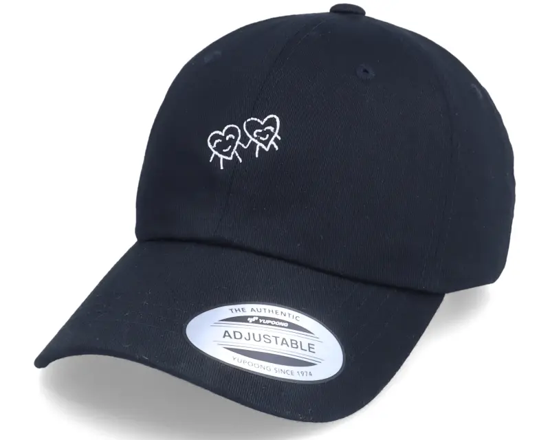 Abducted Hearts Love Friends Black Dad Cap online