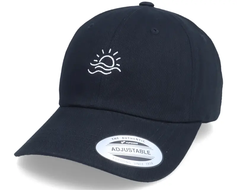 Abducted Tiny Ocean Sunset Black Dad Cap online