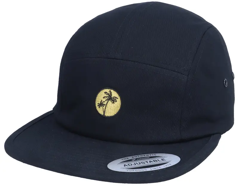 Abducted Tiny Palm Logo Black 5-Panel online