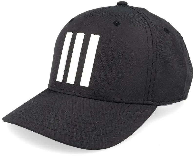 Adidas Tour Hat 3 Stripe Black Adjustable online