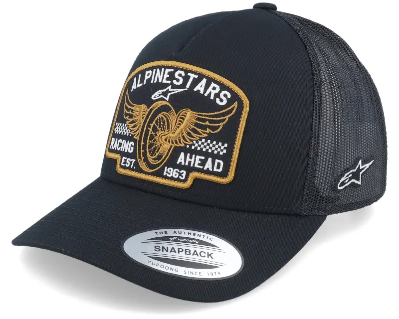 Alpinestars Heritage Patch Hat Black/Black Trucker online