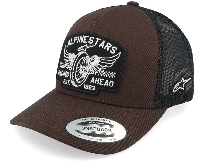 Alpinestars Heritage Patch Hat Brown/Black Trucker online