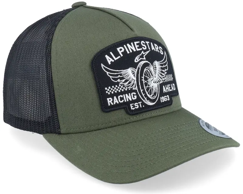Alpinestars Heritage Patch Hat Military/Black Trucker online