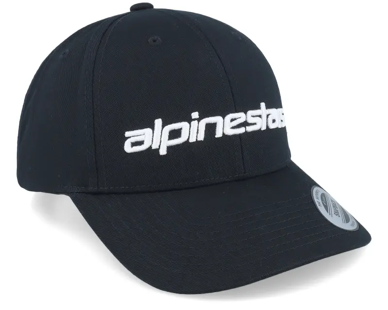 Alpinestars Linear Wordmark 2.0 Hat Black/White Adjustable online