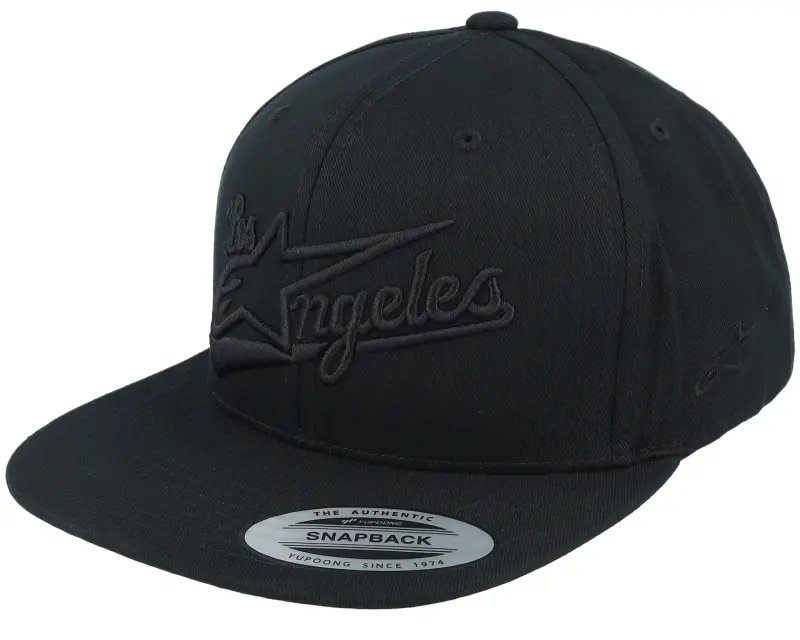 Alpinestars Los Angeles Hat Black/Black Snapback online