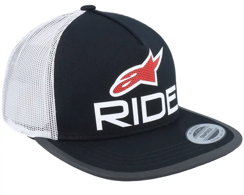 Alpinestars Ride 4.0 Hat Black/White/Red Trucker online