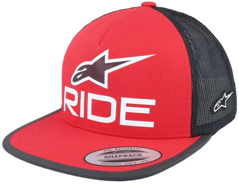 Alpinestars Ride 4.0 Hat Red/Black/White Trucker online