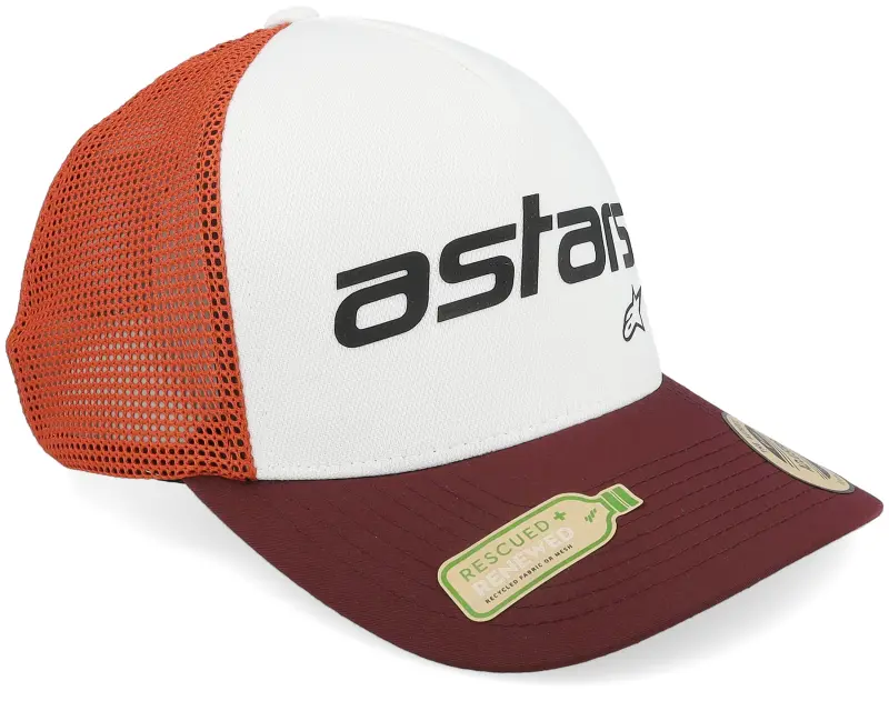 Alpinestars Vital White/Maroon/Orange Trucker online