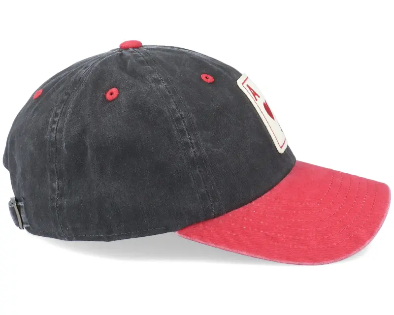 American Needle Anahiem Aces Archive Black/Dark Red Dad Cap online