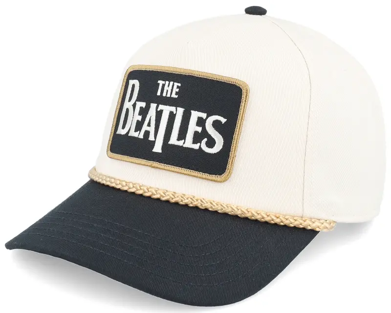 American Needle Beatles Roscoe Ivory/Black A-Frame Adjustable online