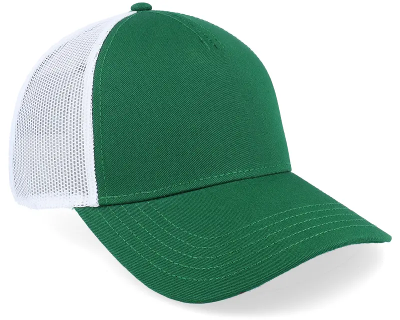 American Needle Blank Brush Twill Valin White/Emerald Trucker online