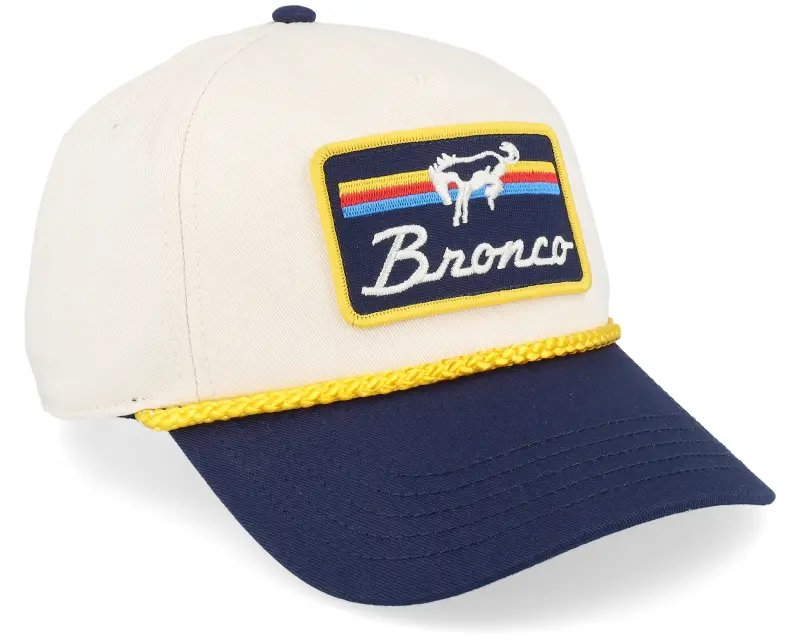 American Needle Bronco Roscoe Ivory/Navy A-Frame Adjustable online