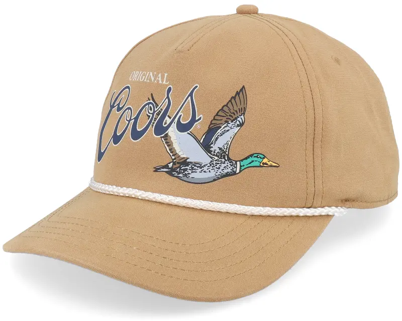 American Needle Coors Canvas Cappy Wheat A-Frame Adjustable online