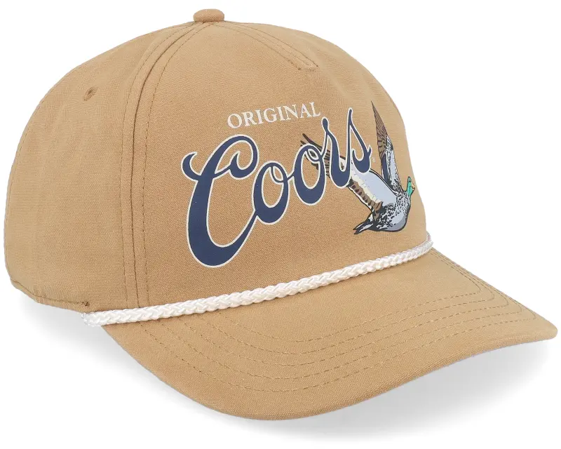 American Needle Coors Canvas Cappy Wheat A-Frame Adjustable online