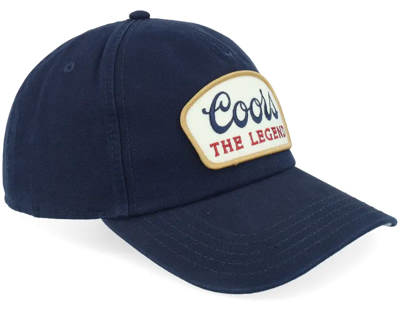 American Needle Coors Canvas Roscoe Navy Dad Cap online