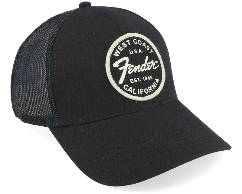 American Needle Fender Valin Black Trucker online